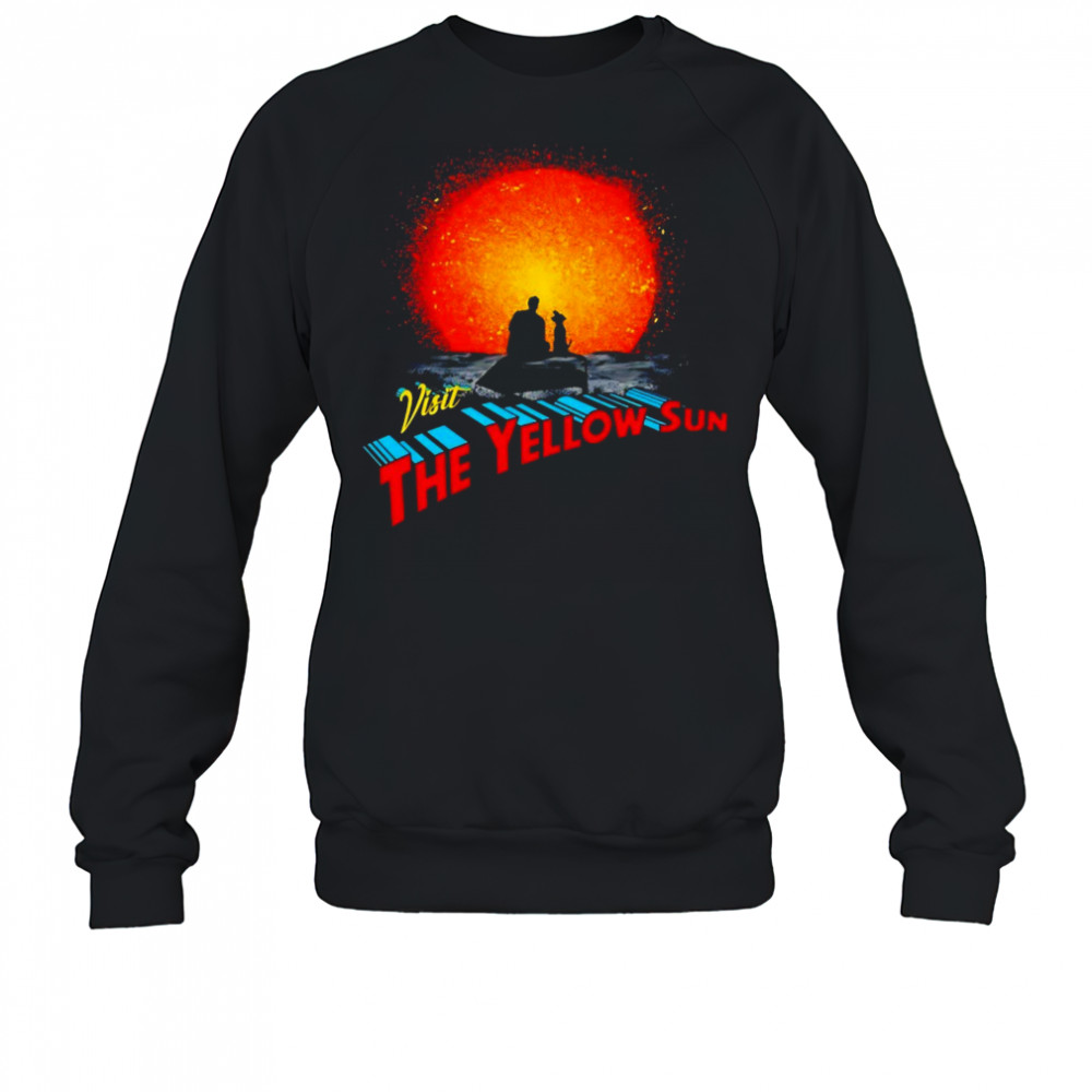 Superman and Krypto Visit the Yellow Sun shirt Sweatshirt