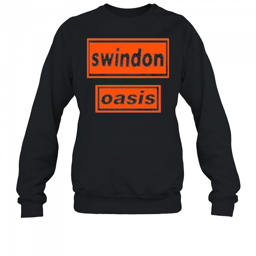 Swindon Oasis 2025 Black T-Shirt Sweatshirt