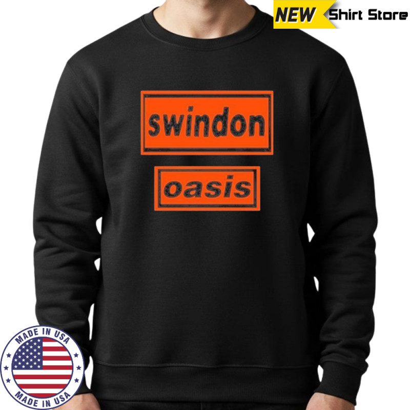 Swindon Oasis 2025 Black T-Shirt Hoodie
