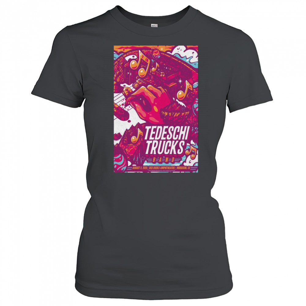 Tedeschi Trucks Band Aug 2 2025 In Morrison CO Poster T-Shirt Women's T-shirt