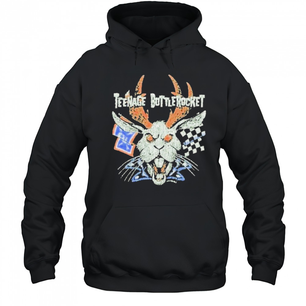 Teenage Bottlerocket Jackalope T-shirt Hoodie