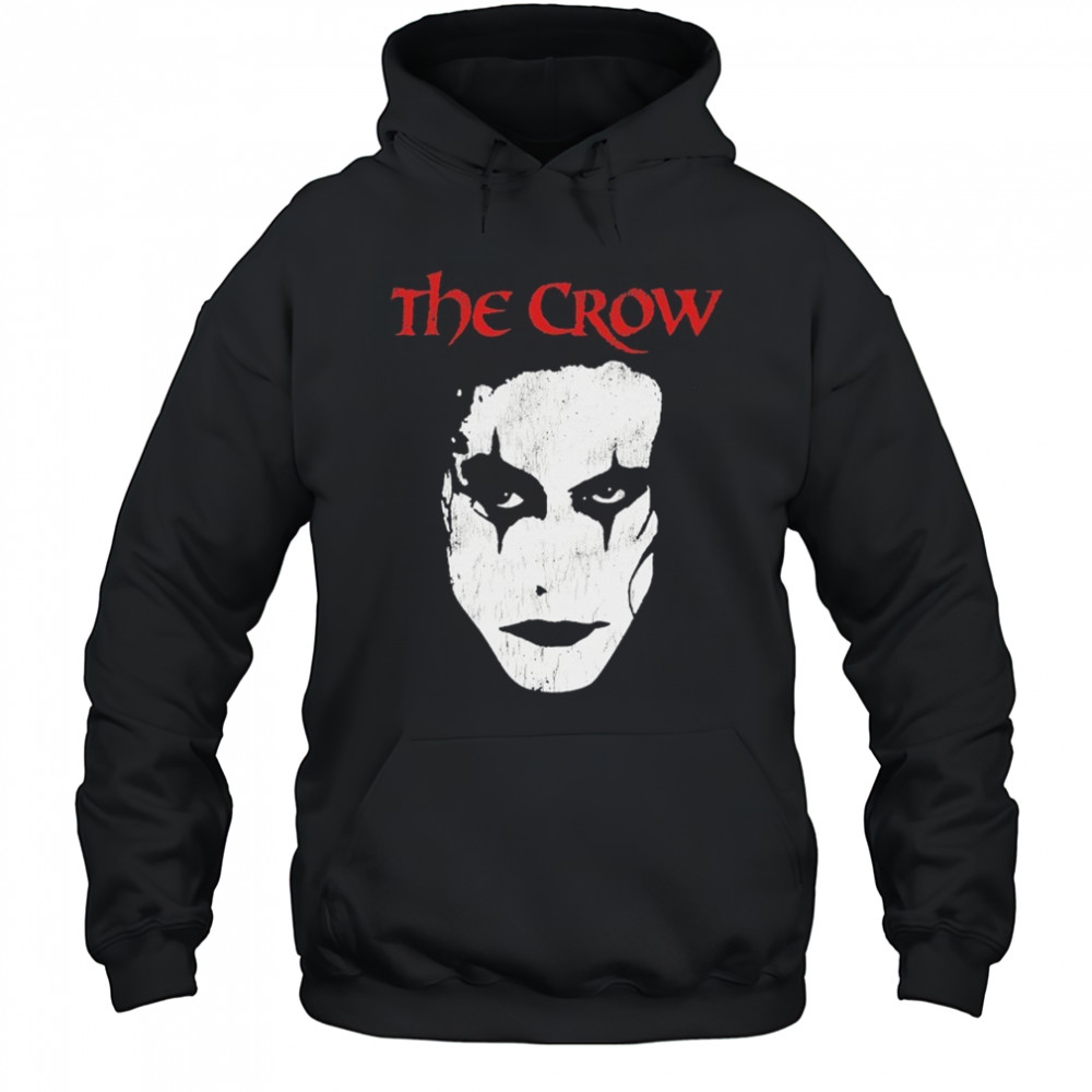 The Crow Face T-shirt Hoodie