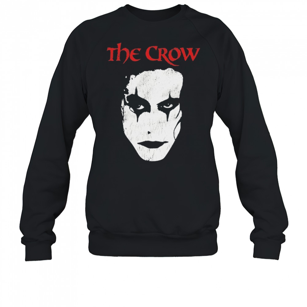 The Crow Face T-shirt Sweatshirt