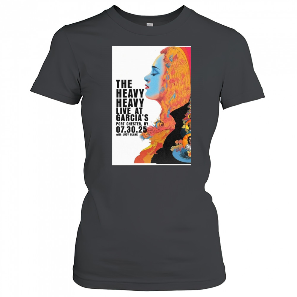 The Heavy Heavy July 30 2025 Port Chester NY Official Concert Poster T-Shirt Women's T-shirt