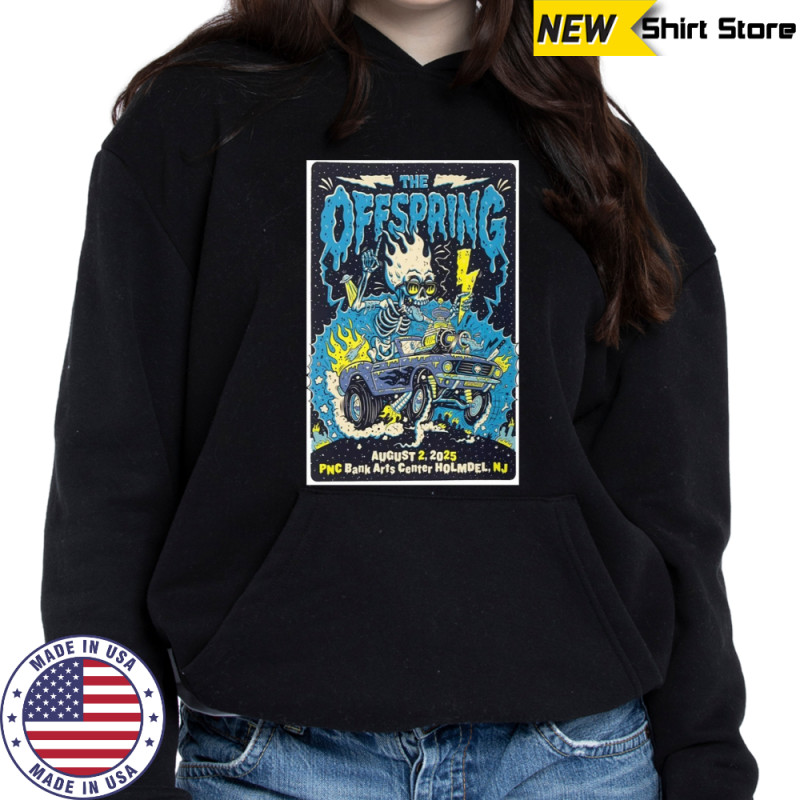 The Offspring Live Show Holmdel NJ August 2 2025 Tour Poster T-Shirt Sweatshirt