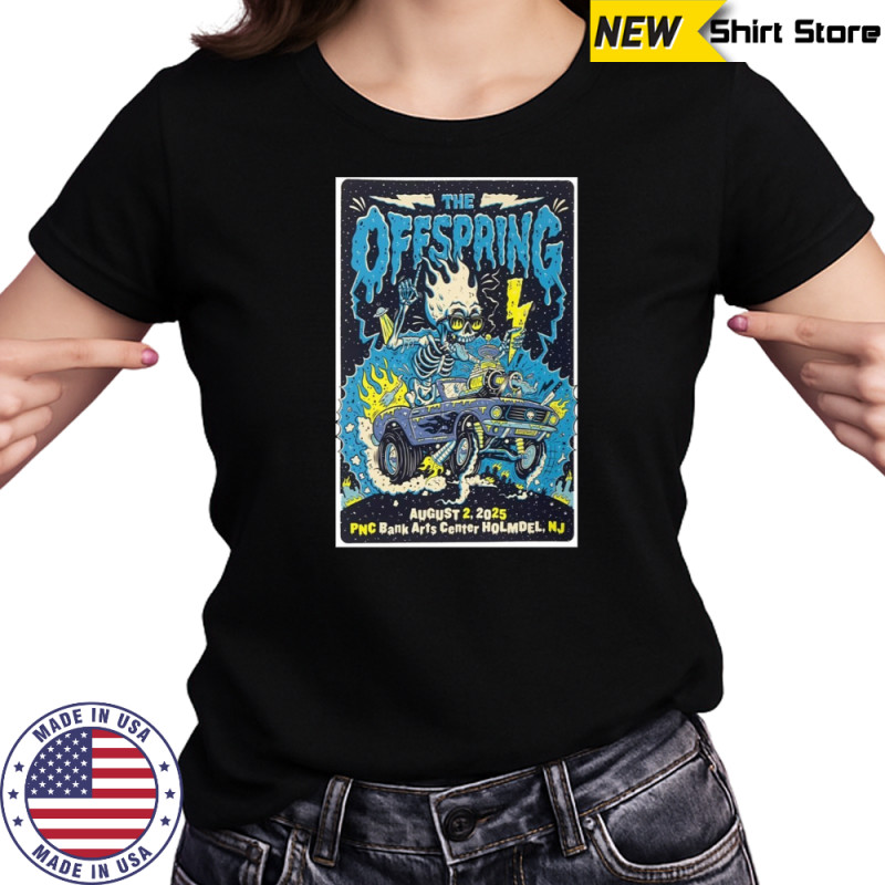 The Offspring Live Show Holmdel NJ August 2 2025 Tour Poster T-Shirt Women's T-shirt