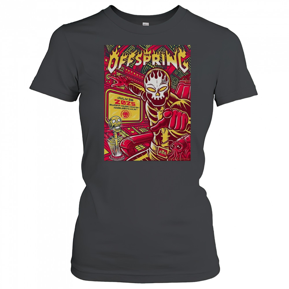 The OffSpring Ruoff Music Center In Noblesville IN Jul 26 2025 Poster T-Shirt Women's T-shirt