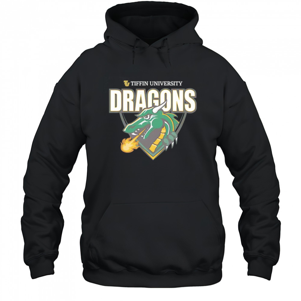 Tiffin University Dragons logo shirt Hoodie