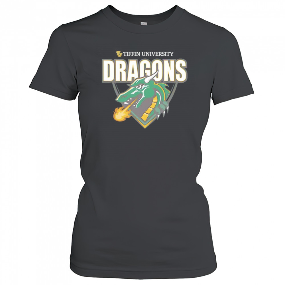 Tiffin University Dragons logo shirt Women's T-shirt