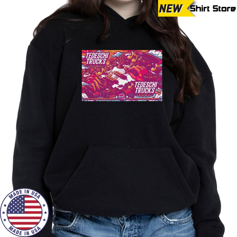 Tour 2025 Tedeschi Trucks Band Red Rocks Amphitheatre Morrison CO Poste T-Shirt Sweatshirt