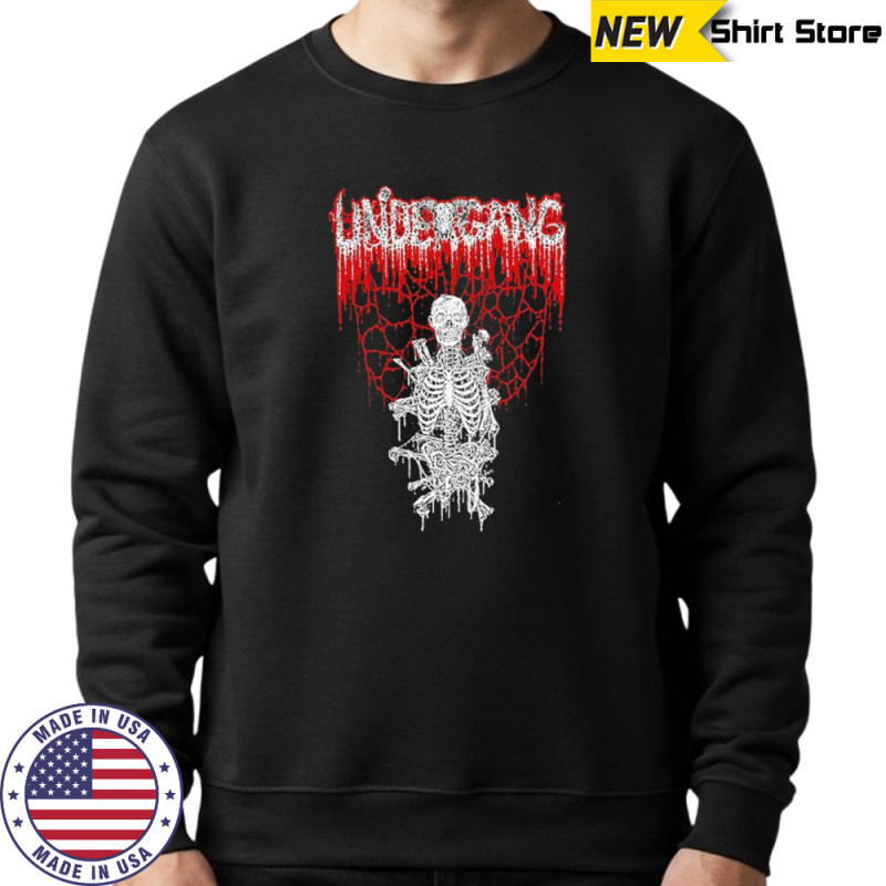 Undergang Skeletisering T-shirt Hoodie