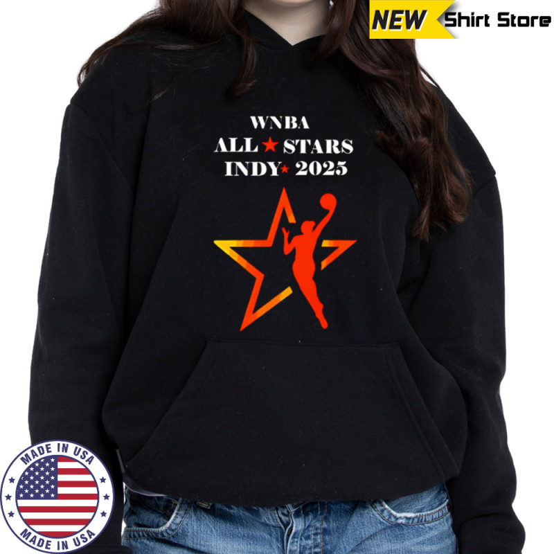WNBA themed Indiana Fever Star Power 2025 All Star shirt Sweatshirt