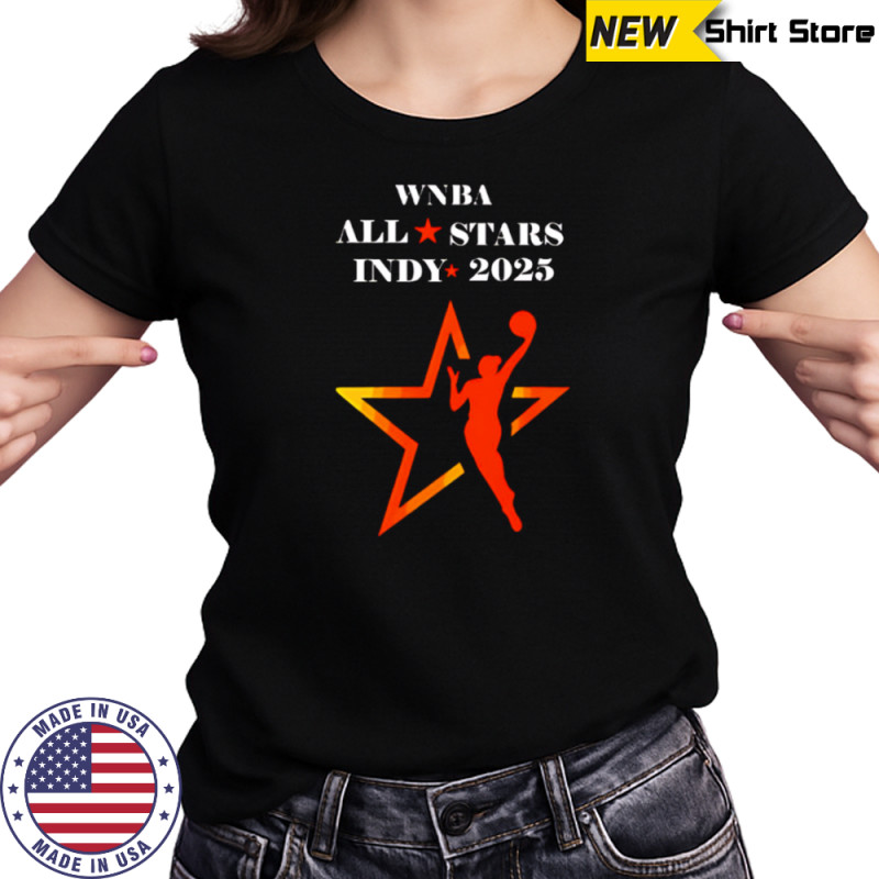 WNBA themed Indiana Fever Star Power 2025 All Star shirt Women's T-shirt