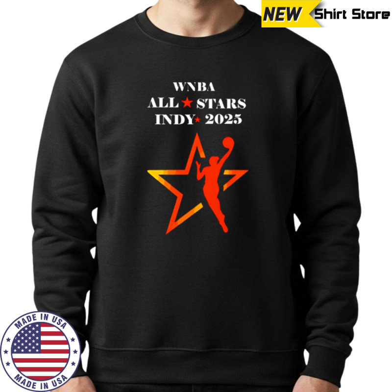 WNBA themed Indiana Fever Star Power 2025 All Star shirt Hoodie
