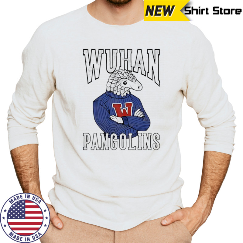 Wuhan pangolins shirt Long Sleeved
