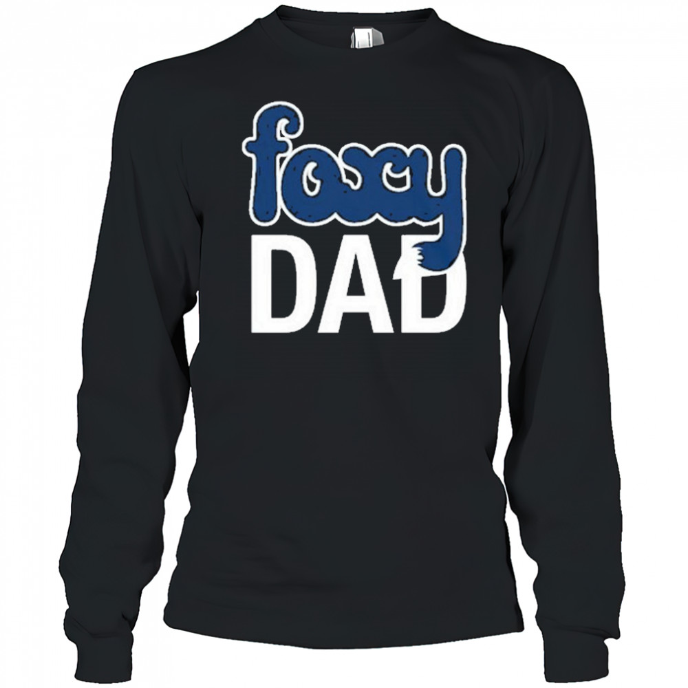 Zootopia 2 Nick Wilde Wearing Foxy Dad T-Shirt Long Sleeved