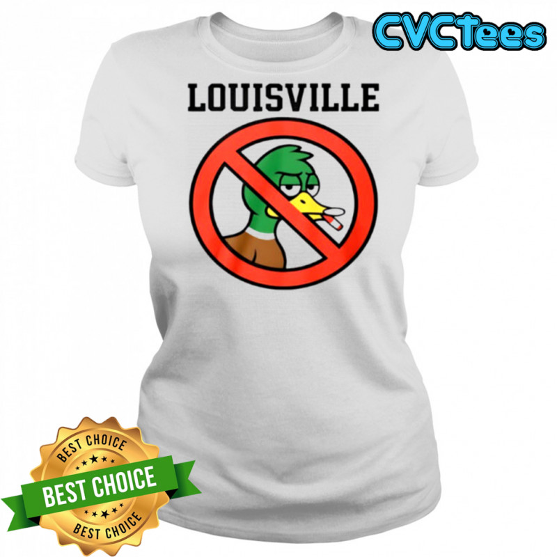 Duck Louisville no smoking shirt Women's T-shirt