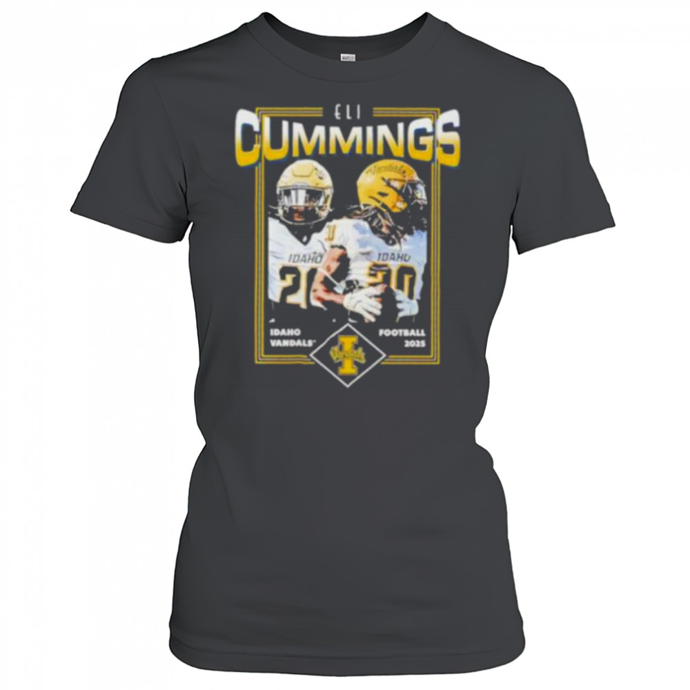 Eli Cummings portrait Idaho Vandals football 2025 shirt Women's T-shirt