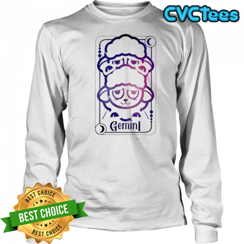 Gemini Galaxy Sign shirt Long Sleeved