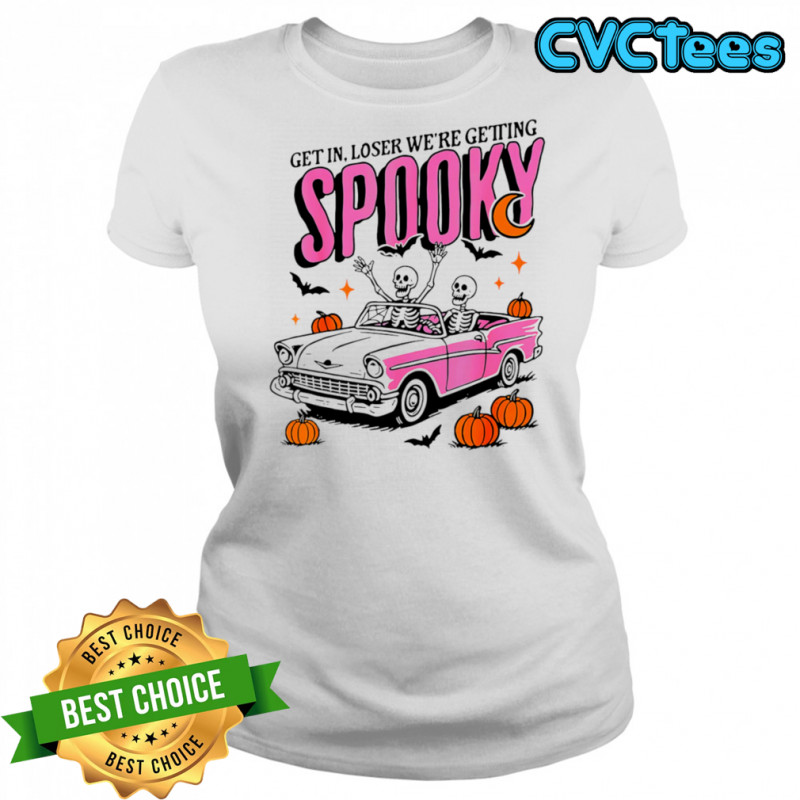 Get in losers we’re getting spooky Halloween shirt Women's T-shirt