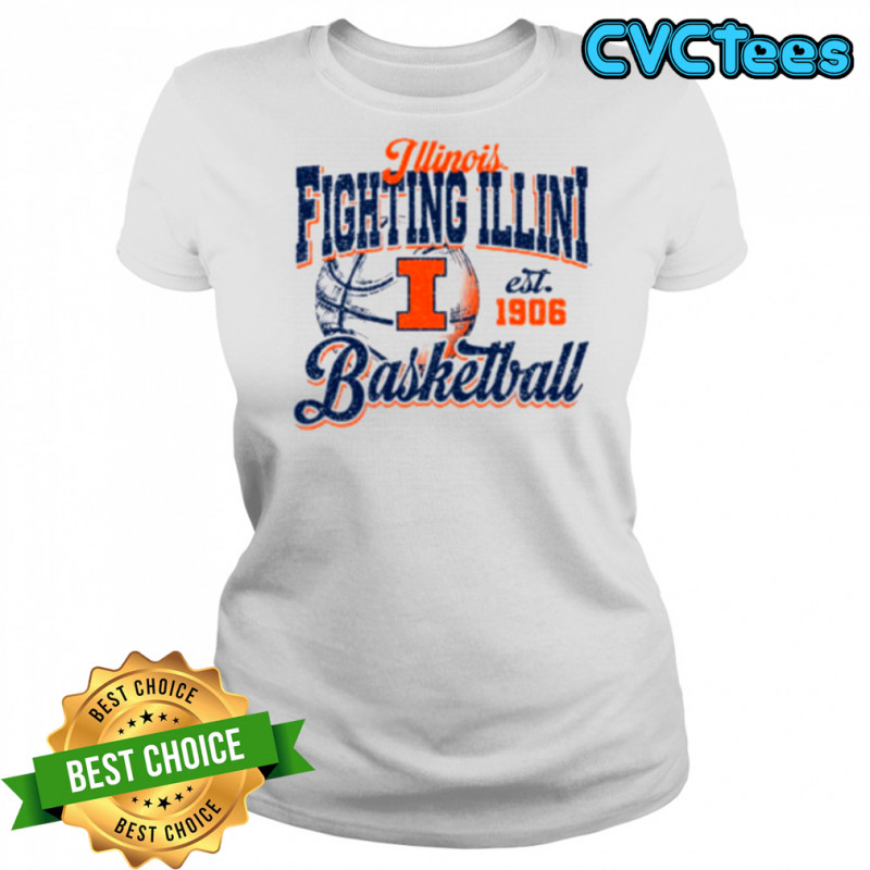 Illinois Basketball Shirt Retro Women's T-shirt