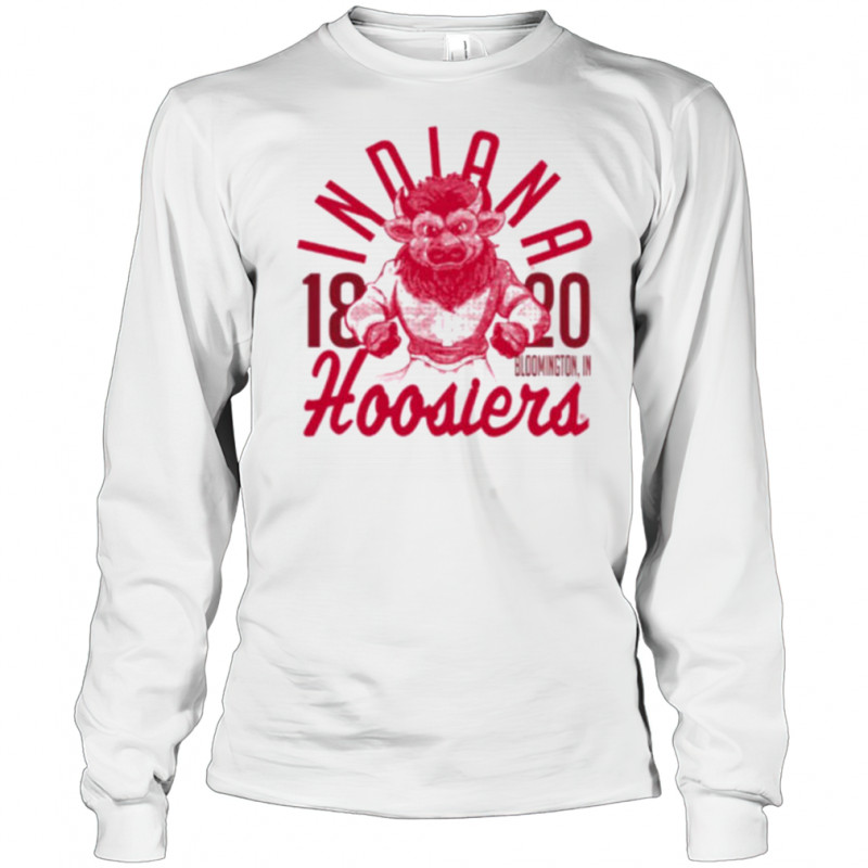 Indiana Hoosiers Script Bison Shirt Long Sleeved