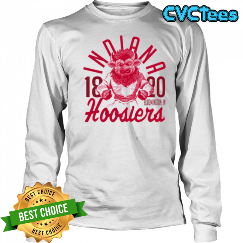 Indiana Hoosiers Script Bison Shirt Long Sleeved