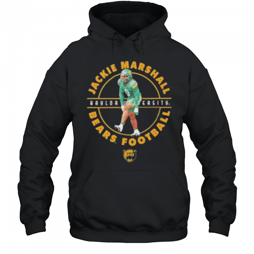 Jackie Marshall illustrated Baylor Bears football shirt Hoodie