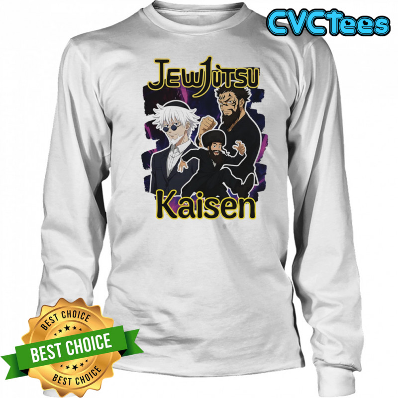 JewJutsu Kaisen Gojo Satoru shirt Long Sleeved