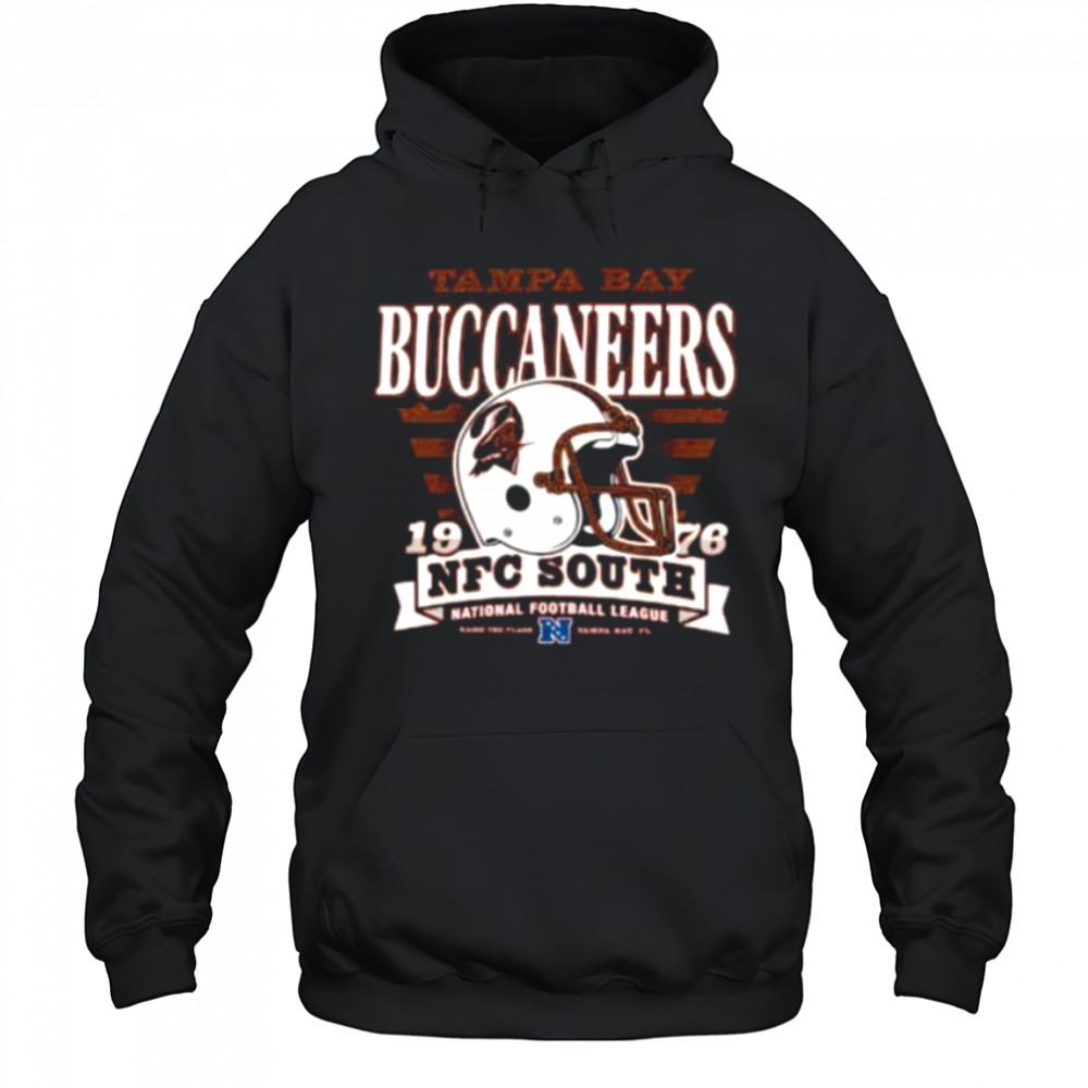 Men’s ’47 Red Tampa Bay Buccaneers Stripe Splash Franklin Throwback T Shirt Hoodie
