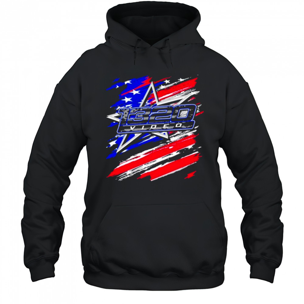 1320Video 2024 American Flag T-Shirt Hoodie