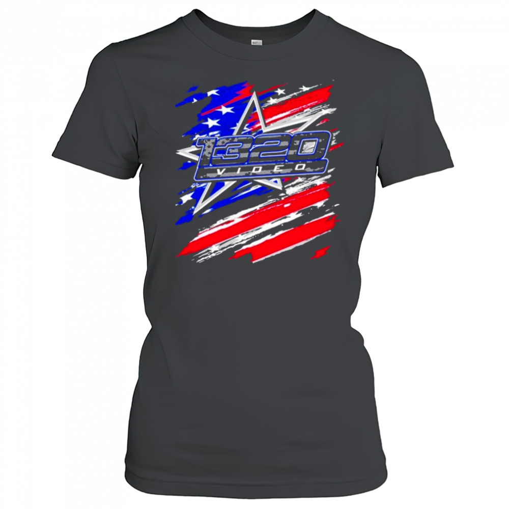 1320Video 2024 American Flag T-Shirt Women's T-shirt