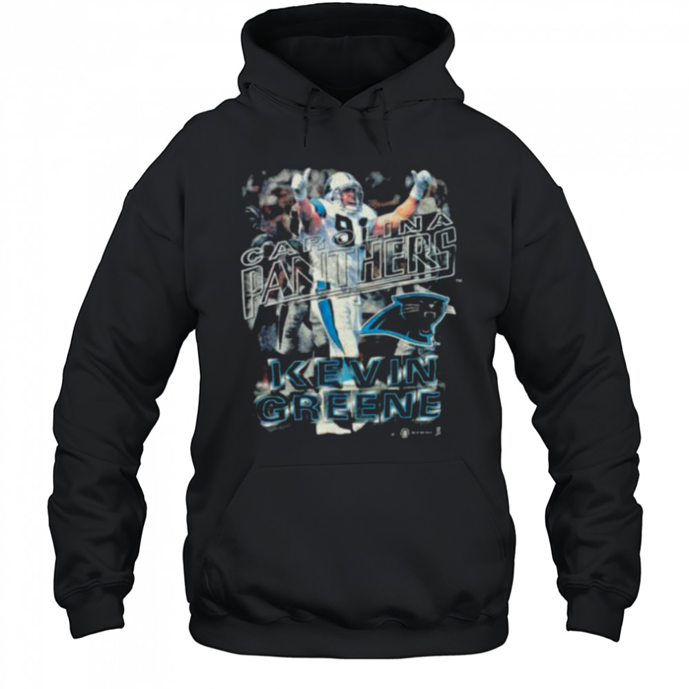 1997 Carolina Panthers Kevin Greene Vintage NFL Player Shirt Hoodie