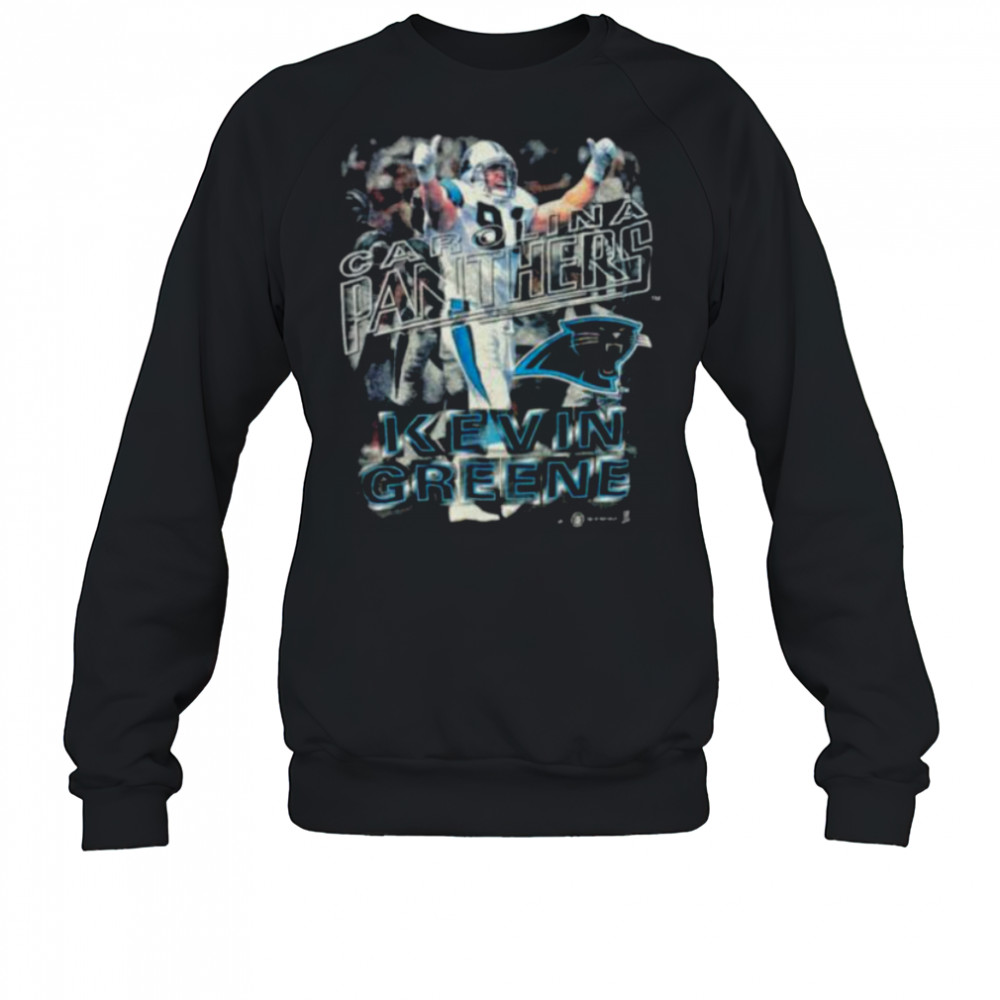 1997 Carolina Panthers Kevin Greene Vintage NFL Player Shirt Sweatshirt