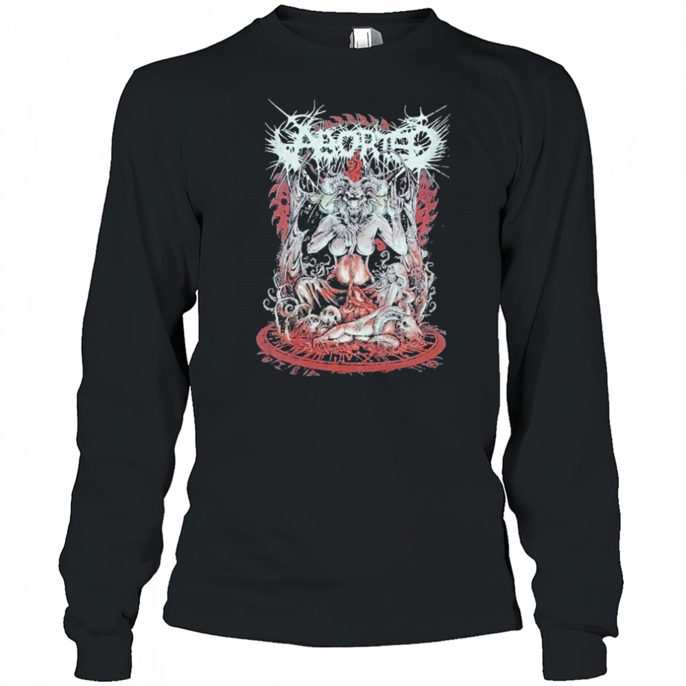 Aborted Baphomet T-shirt Long Sleeved