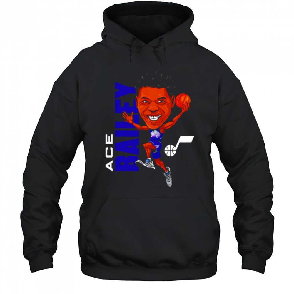 Ace Bailey Utah Jazz Caricature cartoon shirt Hoodie