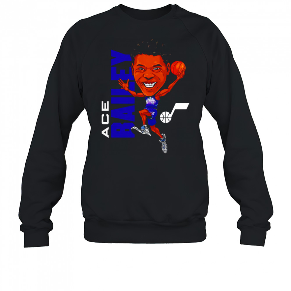 Ace Bailey Utah Jazz Caricature cartoon shirt Sweatshirt