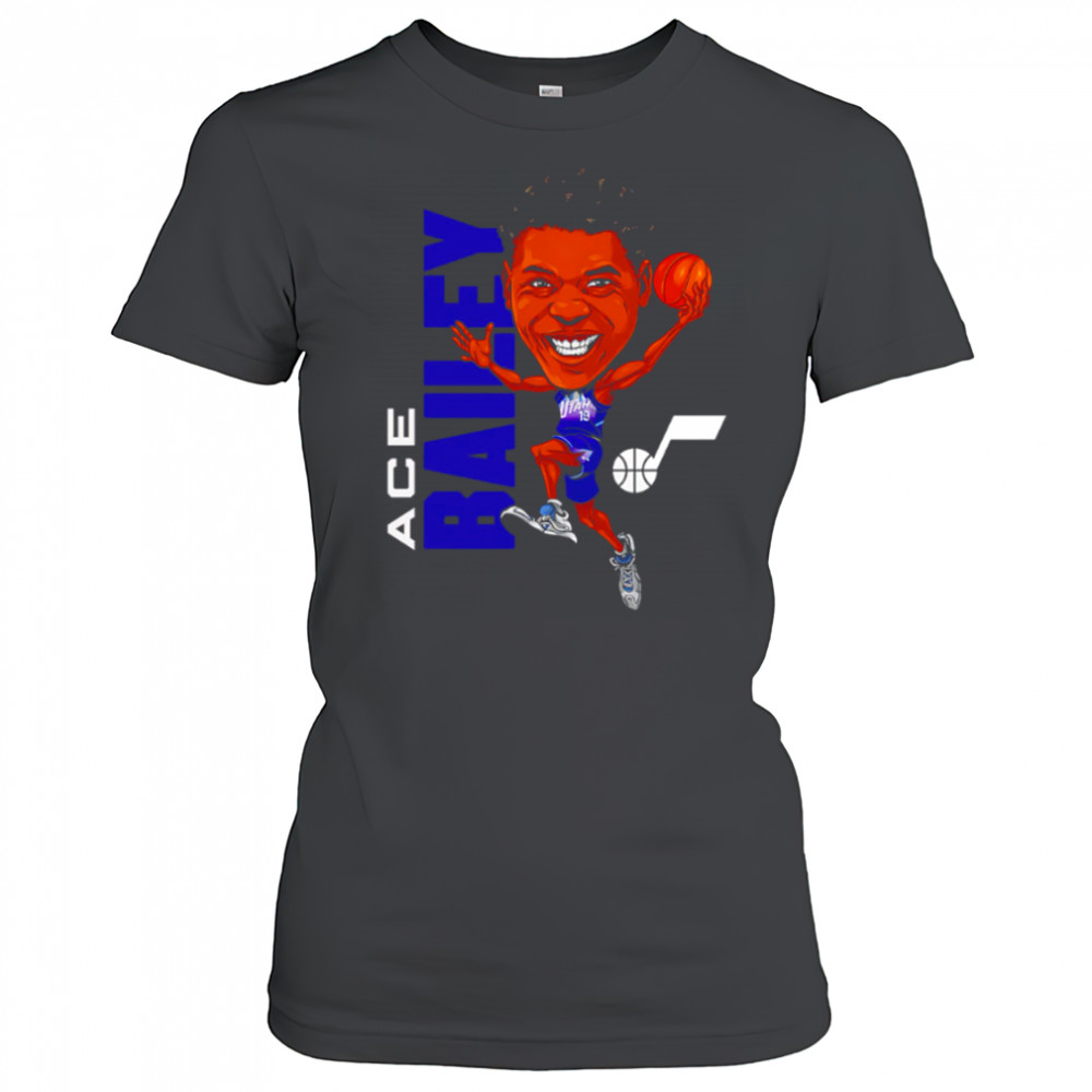 Ace Bailey Utah Jazz Caricature cartoon shirt Women's T-shirt