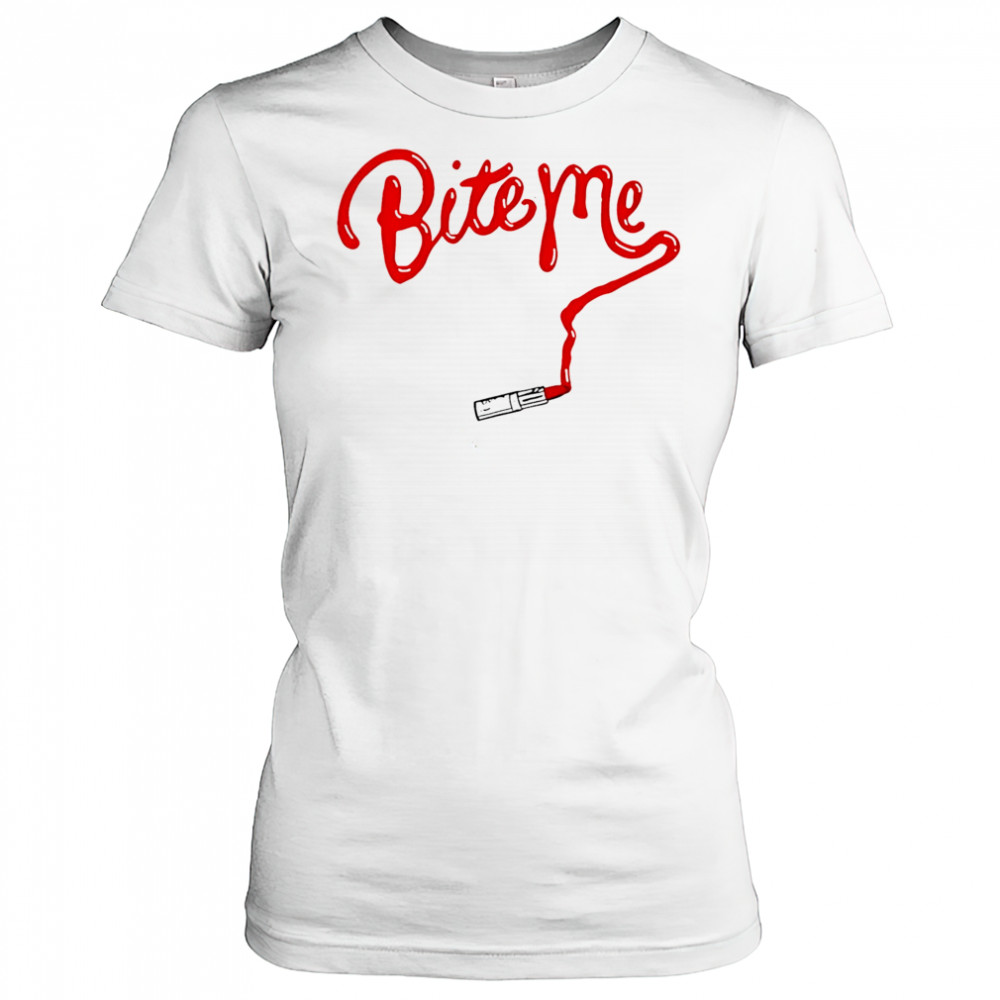 Bite me lipstick shirt Women's T-shirt