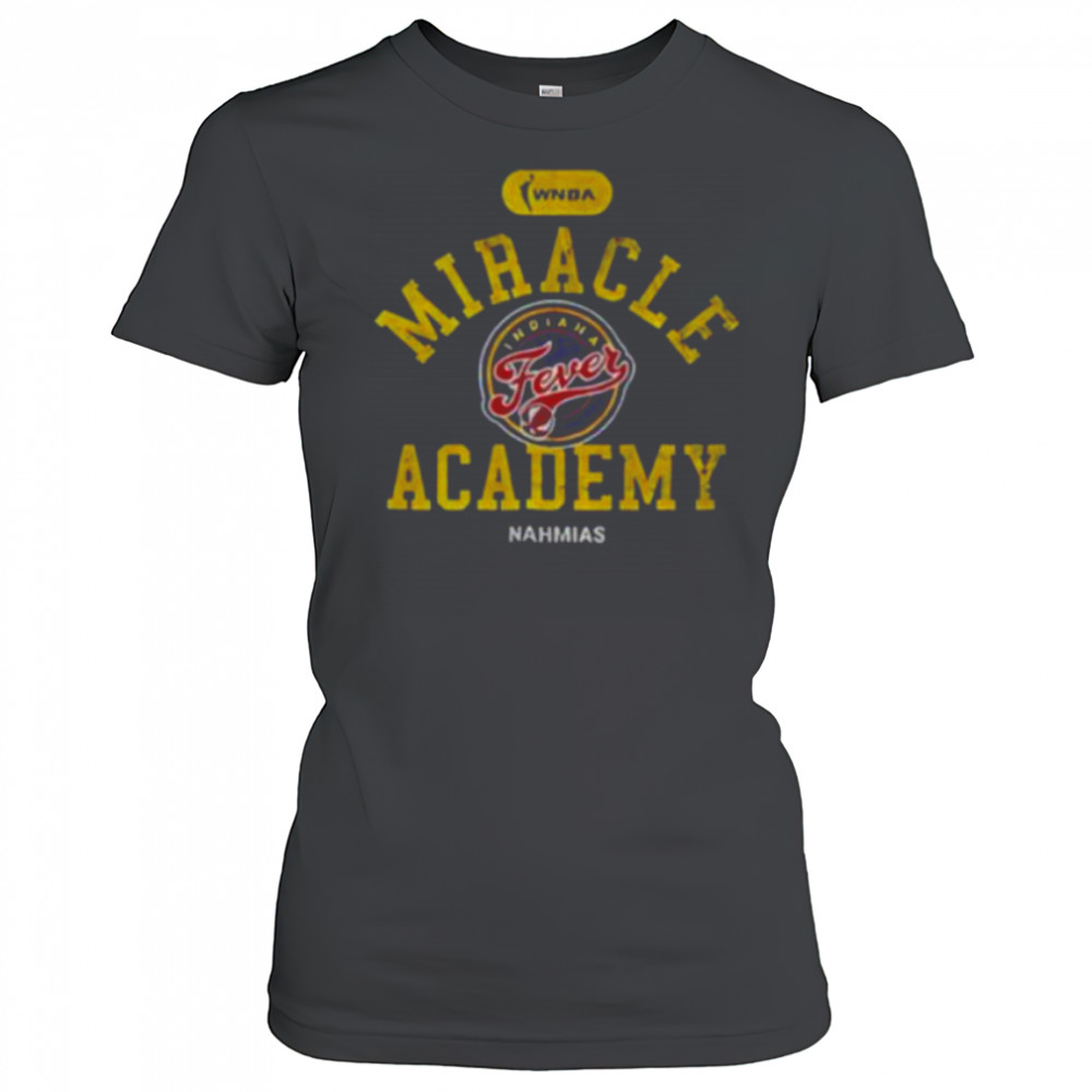 Caitlin Clark wearing Indiana Fever Miracle Academy WNBA Basketball shirt Women's T-shirt