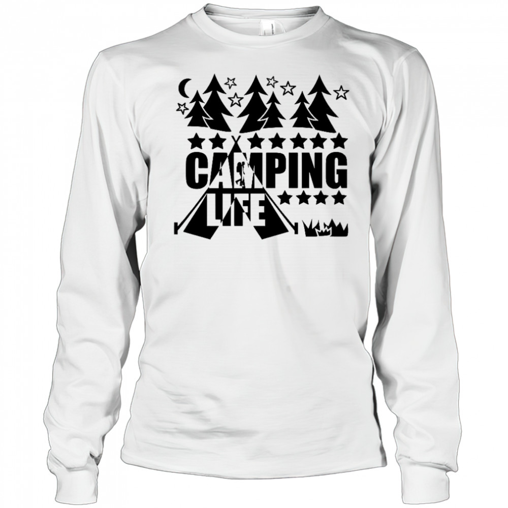 Camping Life Premium T-Shirt Long Sleeved