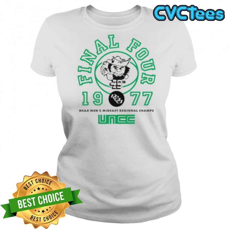 Charlotte 49ers 1977 Men’s Basketball Final Four Ringer SHirt Women's T-shirt