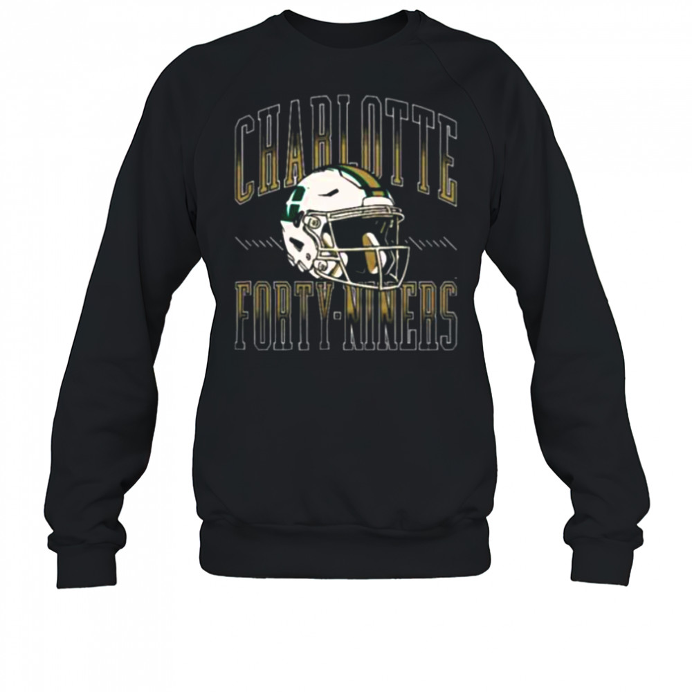 Charlotte 49ers Football Shirt Sweatshirt