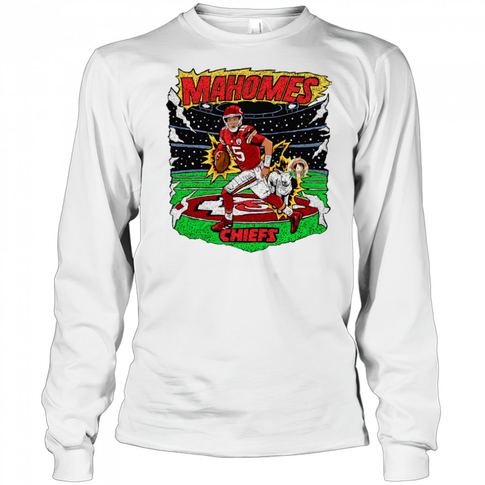 Chiefs Mahomes Goat shirt Long Sleeved