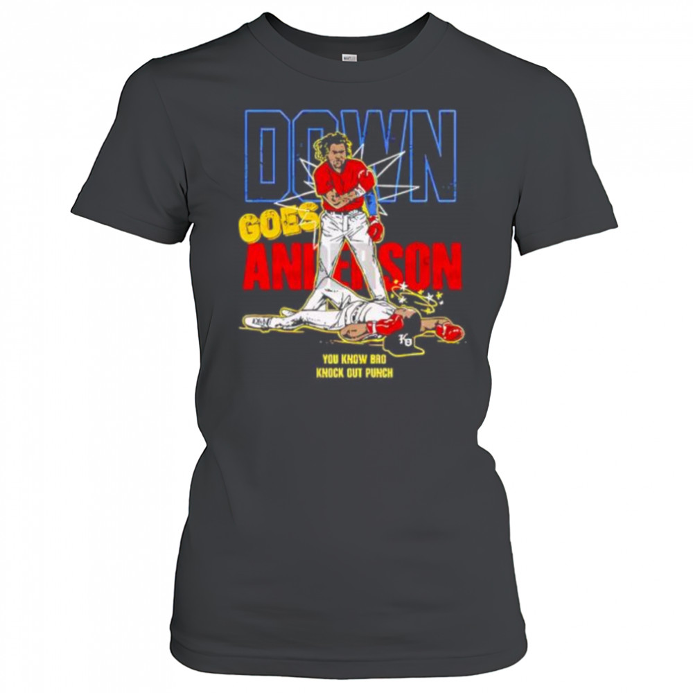 Down Goes Anderson shirt Women's T-shirt