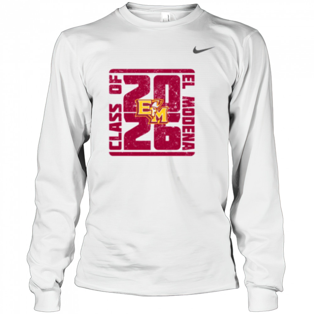 El Modena High School Class of 2020 Nike Dri FIT T Shirt Long Sleeved