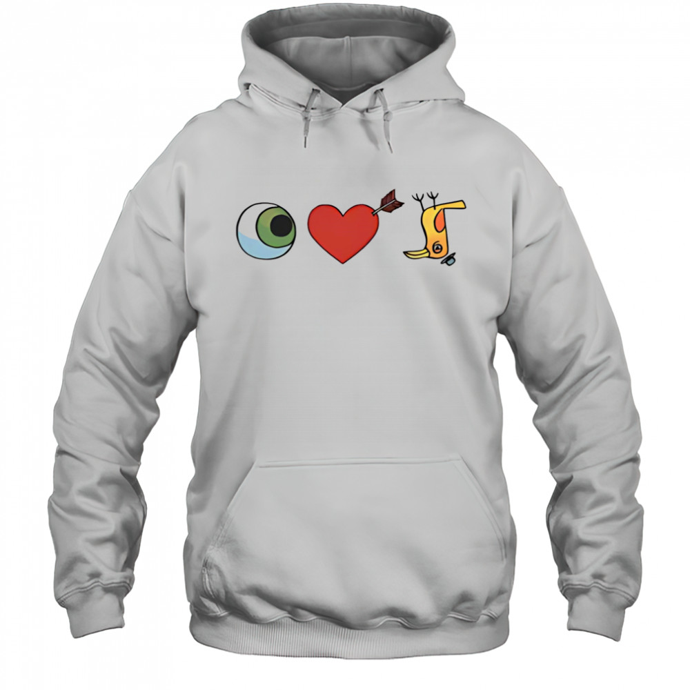 Eye Heart Bird shirt Hoodie