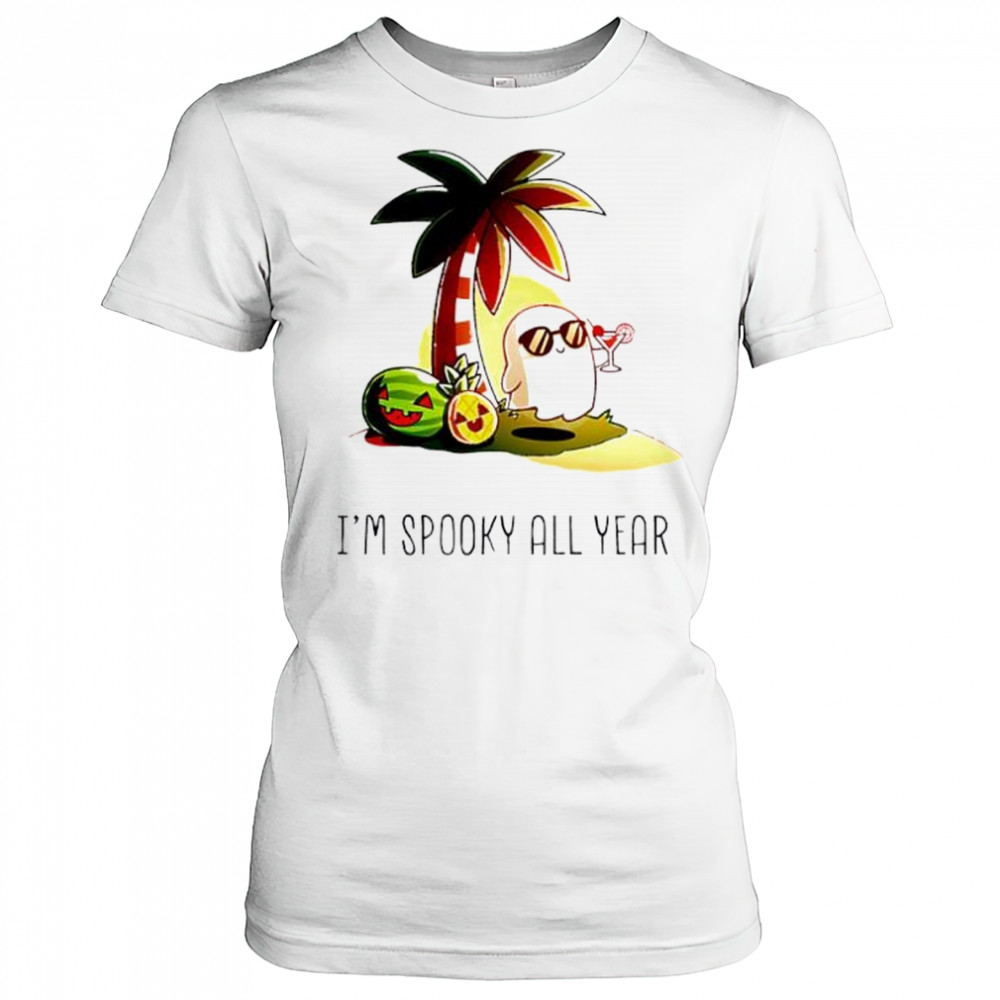 Hi Five Ghost I’m Spooky All Year Halloween shirt Women's T-shirt