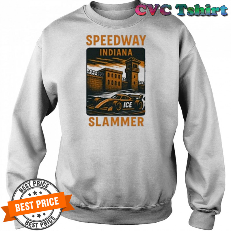 Indiana Ice Speedway Slammer T-Shirt Sweatshirt