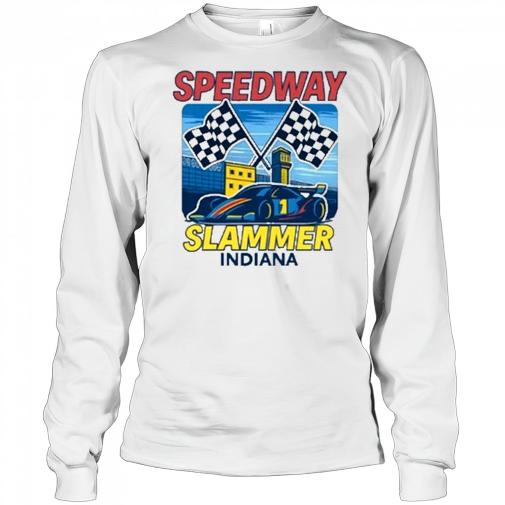 Indiana Speedway Slammer T-Shirt Long Sleeved
